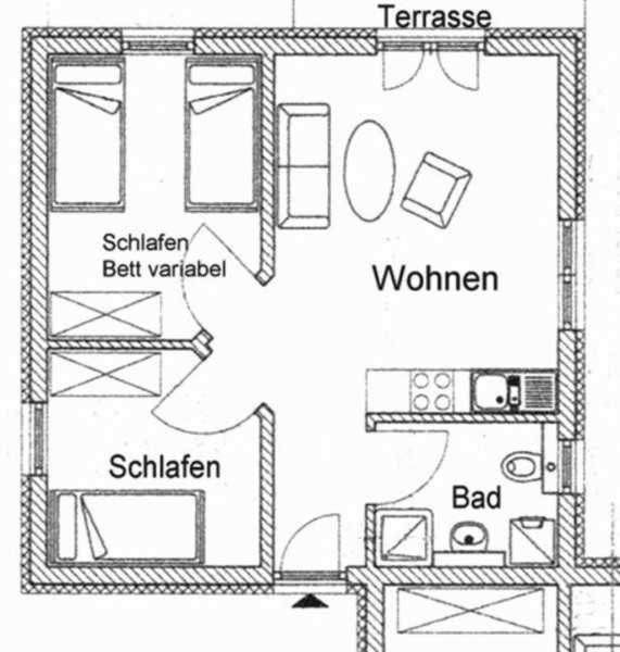 Ferienhaus Frieda ซาการ์ด ภายนอก รูปภาพ